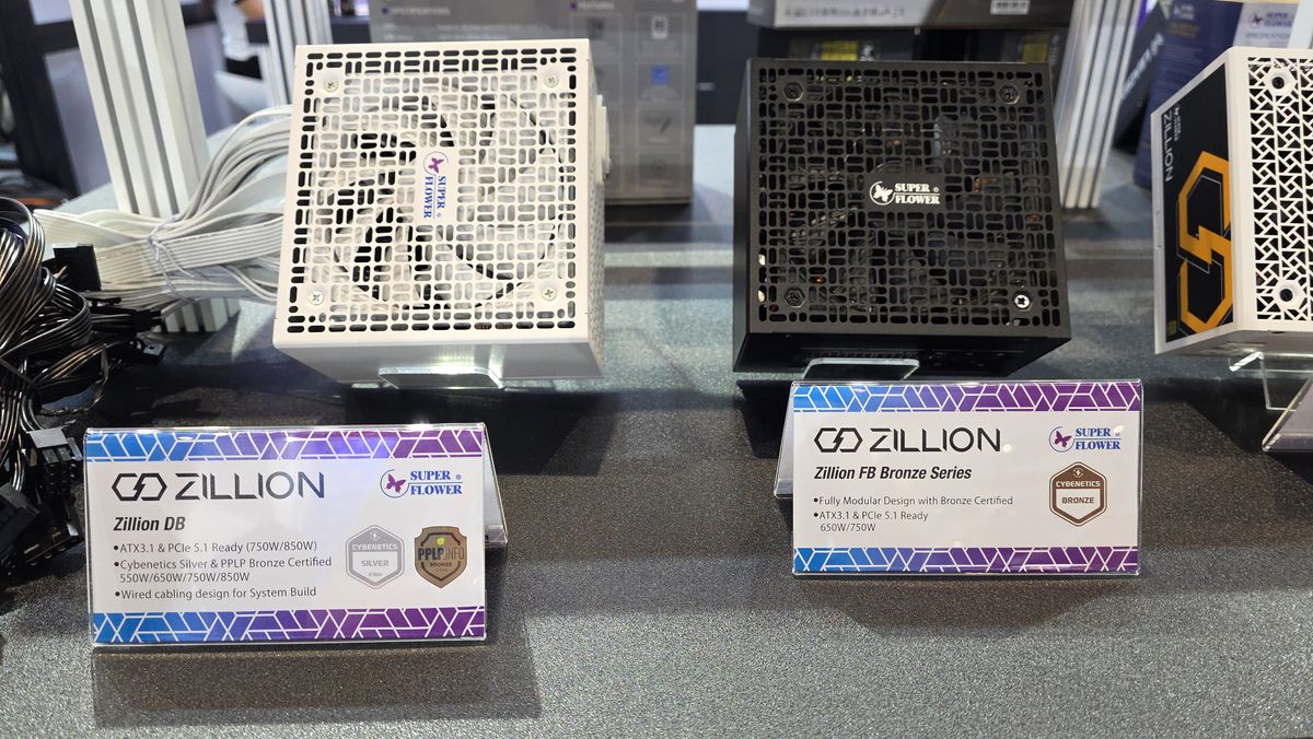 Super Flower's Zillion offerings at Computex