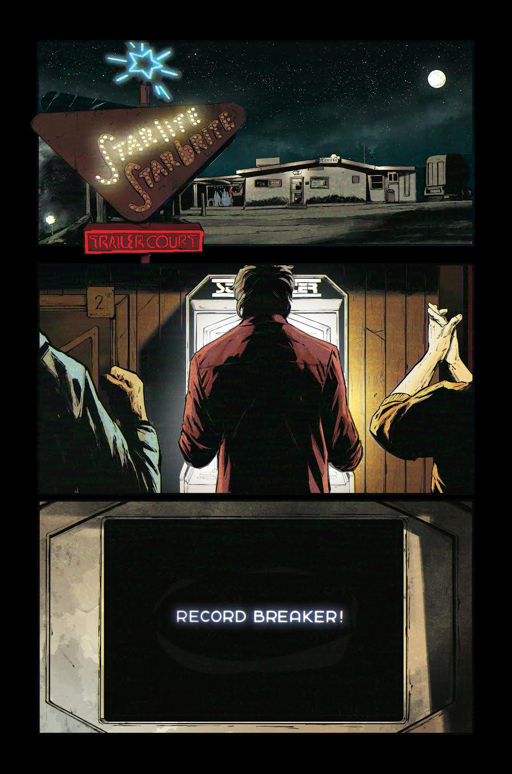 a page from a sci-fi comic book