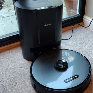 Image of Proscenic M8 robot vacuum during testing