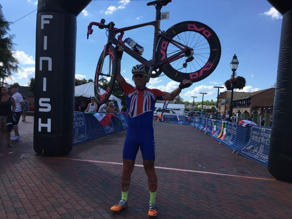 Chris Hopkinson at the RAAM