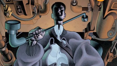 Cover art for Faceless and the Family #1