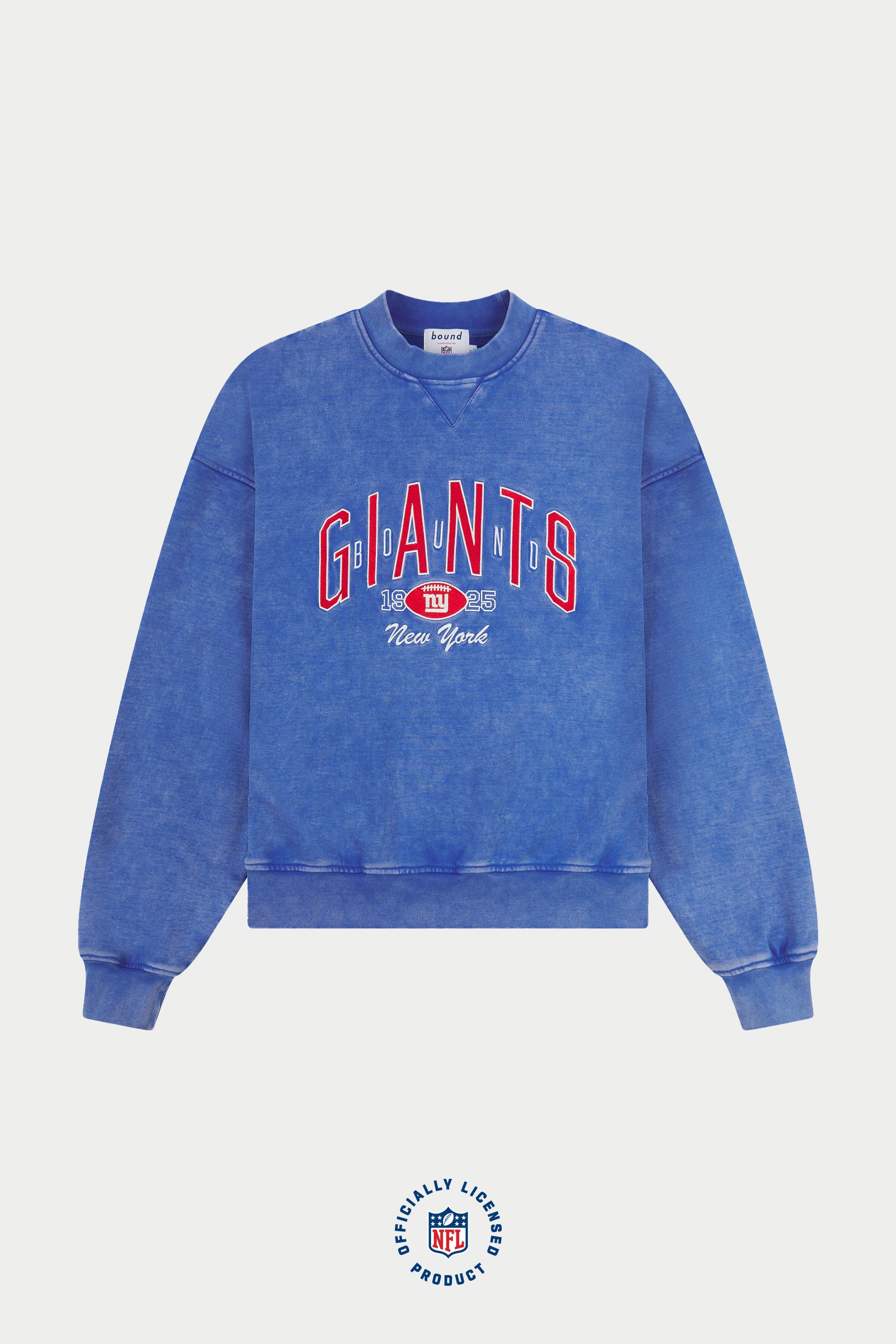 Giants Vintage Washed Sweater - Blue