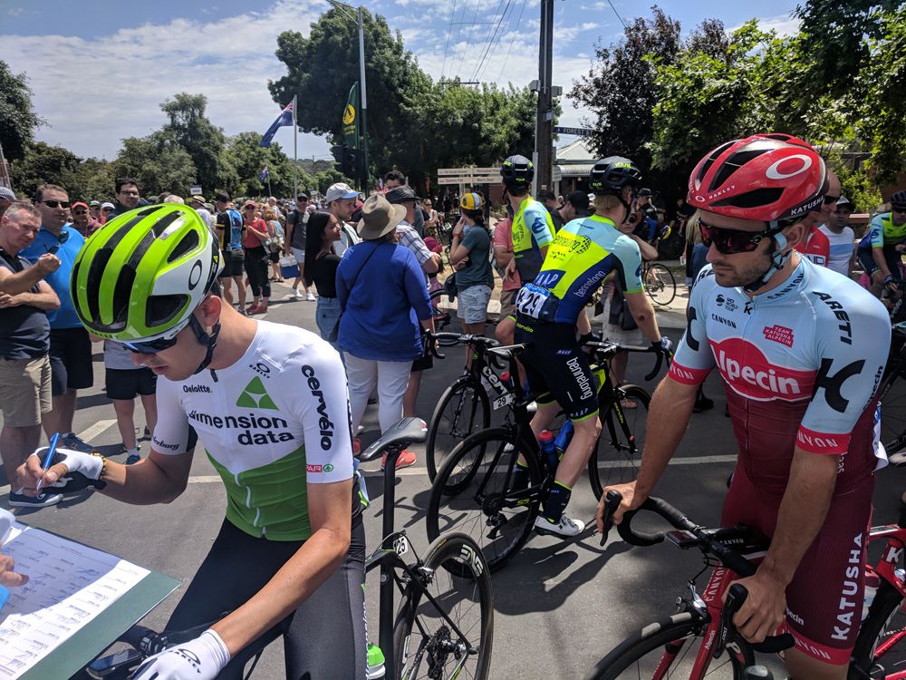 Dimension Data and Katusha-Alpecin are using the new Oakley helmets in 2018