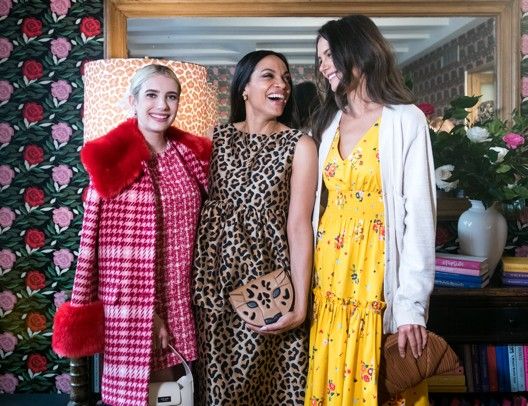 Emma Robert, Rosario Dawson, and Katie Holmes
