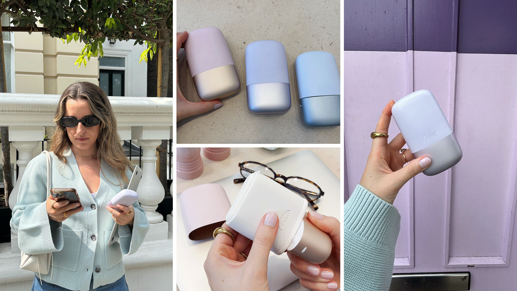 Dove refillable antiperspirant at London Fashion Week