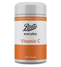 Boots Vitamin C Food Supplement - 30 Tablets | 99p