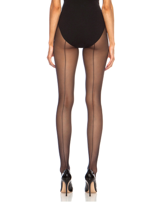 Wolford Individual 10 Back Seam Polyamide-Blend Tights