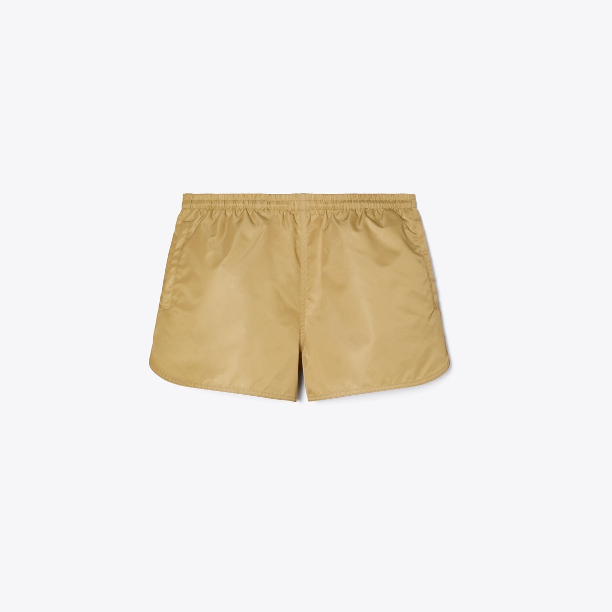 Nylon Shorts in Beige, Size S
