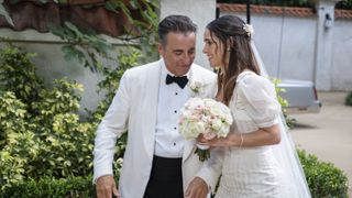 Andy Garcia and Adria Arjona in Father of the Bride