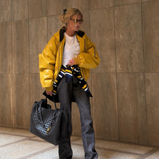 Colourful autumn outfits
