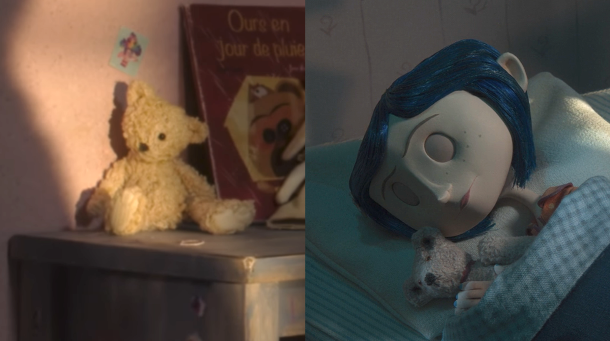 Coraline teddy easter egg in Wildwood