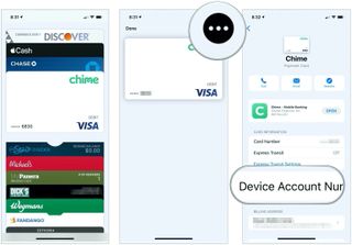 Apple Pay device account number
