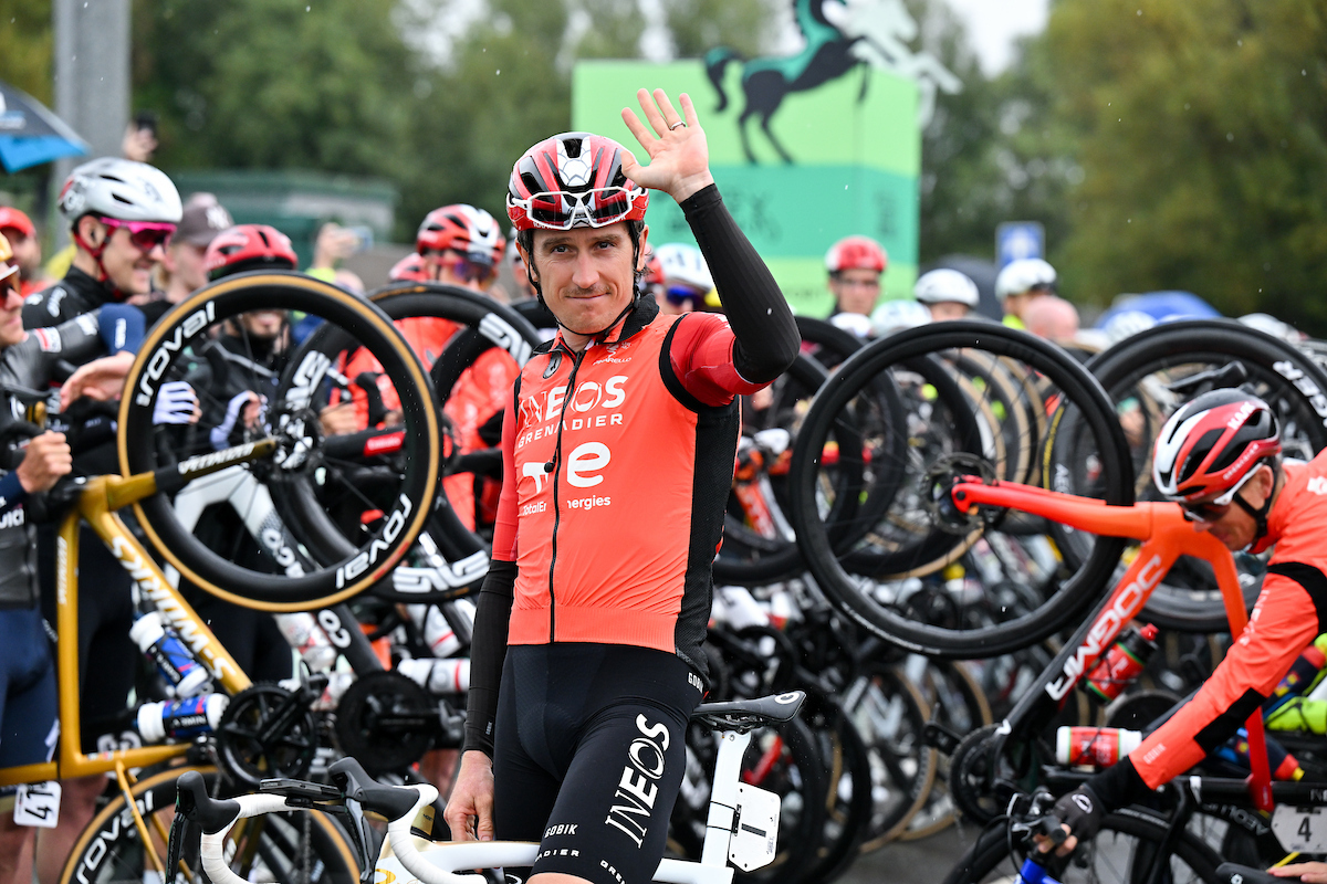 Geraint Thomas bids farewell in Cardiff at the Tour of Britain Men