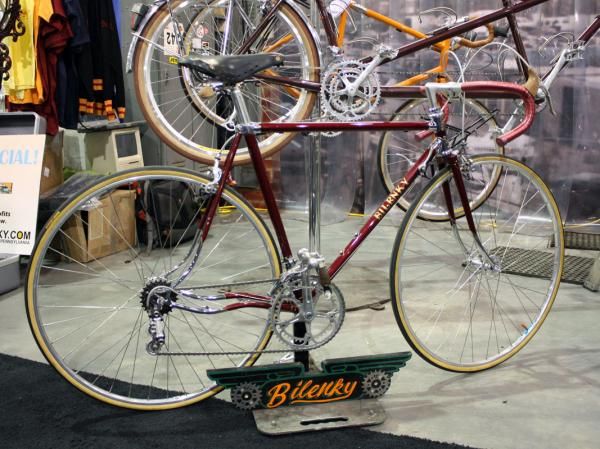 Bilenky Cycle Works says they built this period piece using a variety of tubes and parts given to them by a customer.