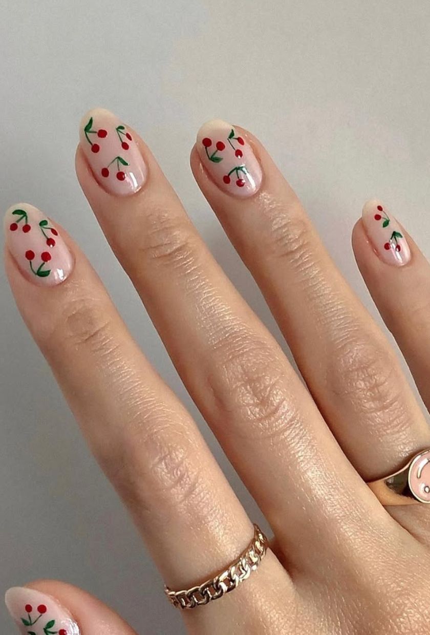@pink_oblivion- Chic Red Nail Designs