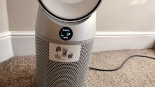 Dyson Purifier Cool being tested in writer's home