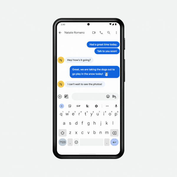 android holiday emoji gboard