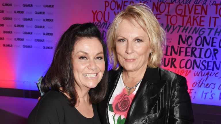 Dawn French and Jennifer Saunders attend the Glamour Women of The Year Awards 2017