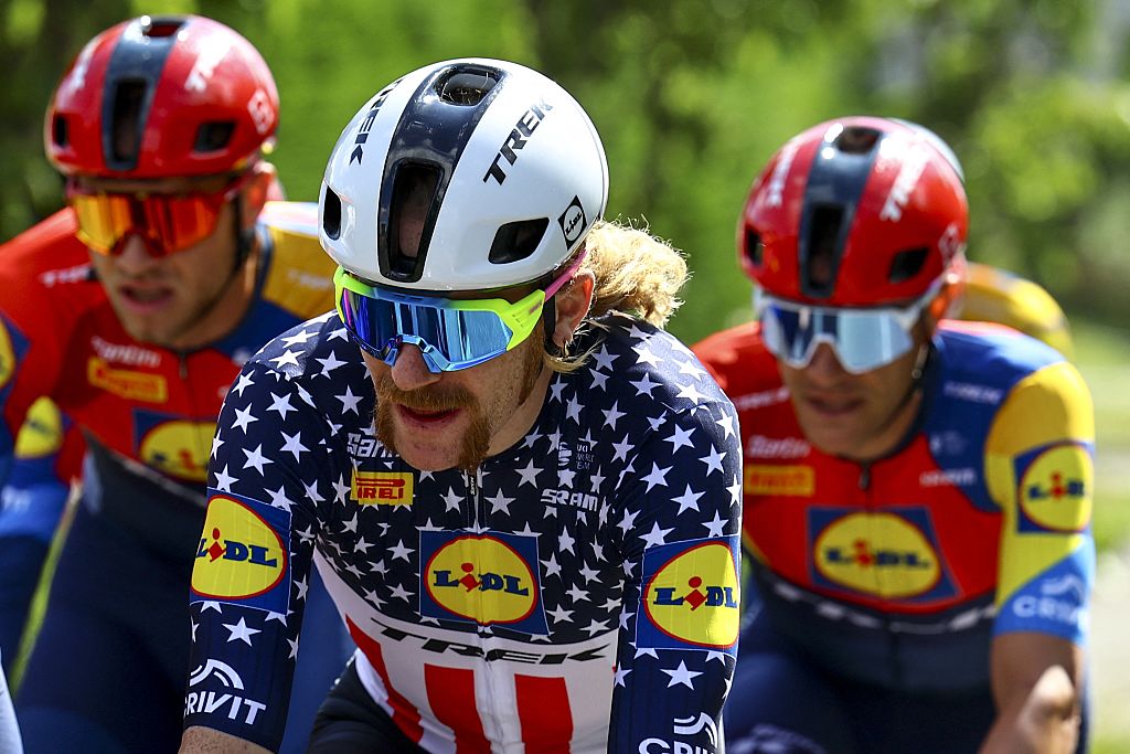 Quinn Simmons at the 2025 Tour de France