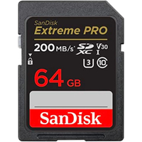 SanDisk Extreme Pro 64GB Memory Card: