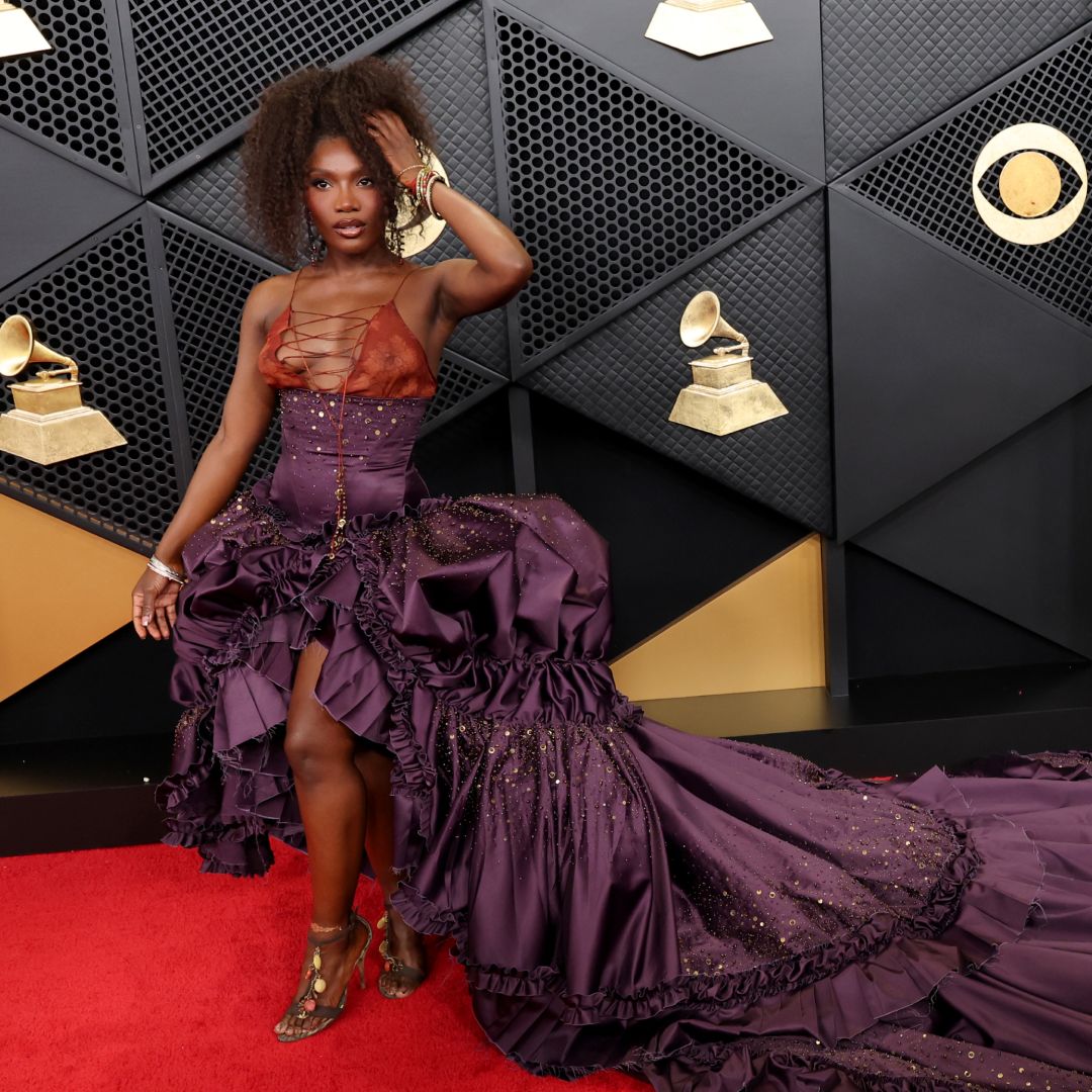 LOS ANGELES, CALIFORNIA - FEBRUARY 01: Doechii attends the 68th GRAMMY Awards on February 01, 2026 in Los Angeles, California. (Photo by Lester Cohen/Getty Images for The Recording Academy)