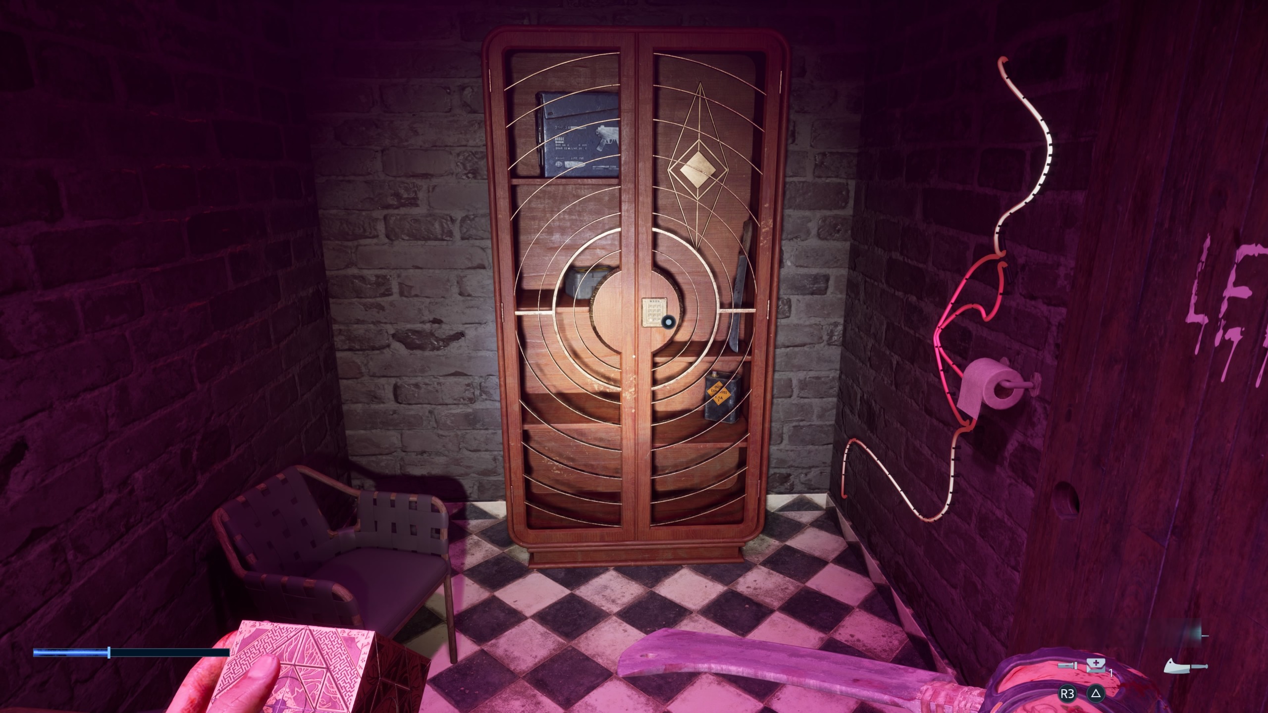 Hellraiser Revival Private rooms bathroom code