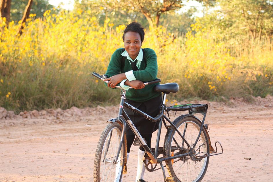 The Buffalo Bicycle mobilises entire communities and enables more children to get an education