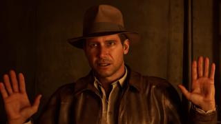 Screenshot from Indiana Jones and the Great Circle's launch trailer.