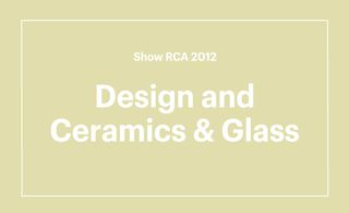 Royal College of Art graduate show 2012