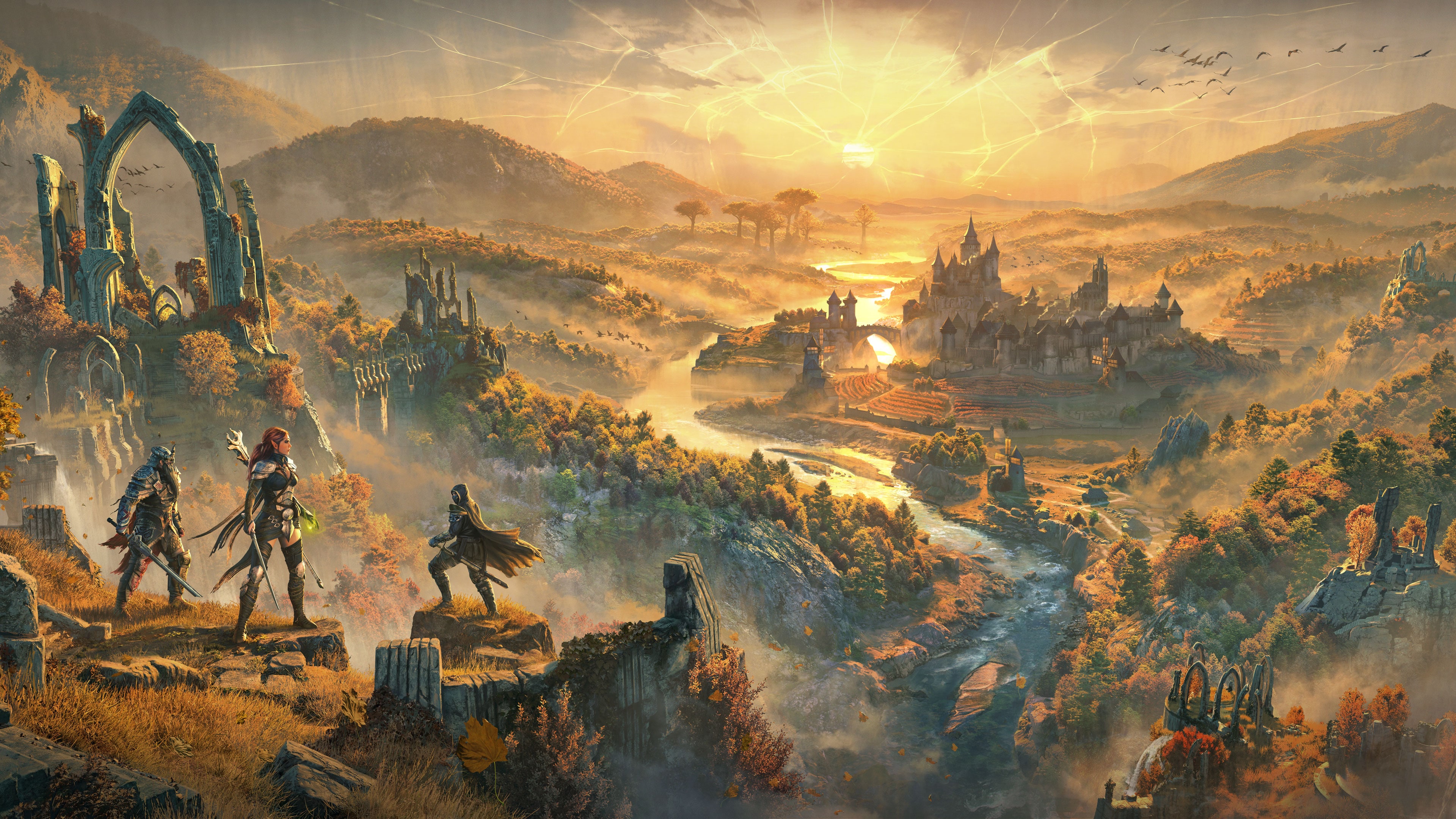 Следующая глава The Elder Scrolls Online, Gold Road, выйдет позднее в этом году.