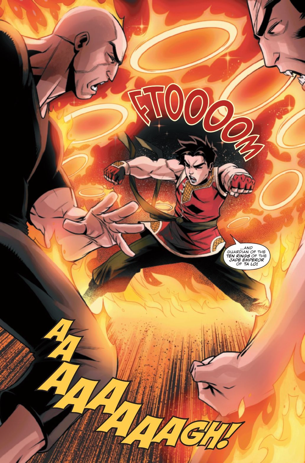 Art from Deadly Hands of Kung Fu #1