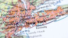 Map showing New York for story on New York child tax credit expansion