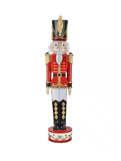 Haute Decor 37-inch Red and Black Nutcracker