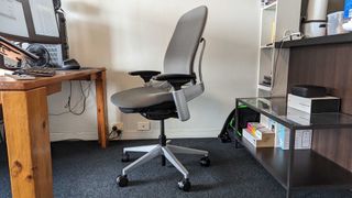 Steelcase Leap chair at desk