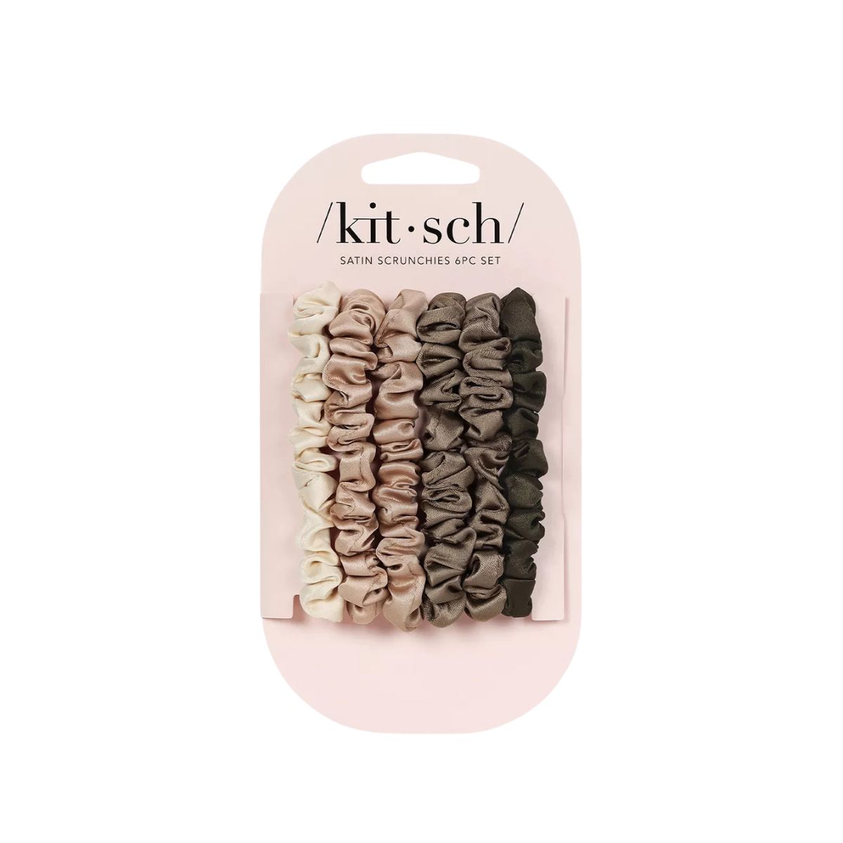 Kitsch Ultra Petite Satin Scrunchies