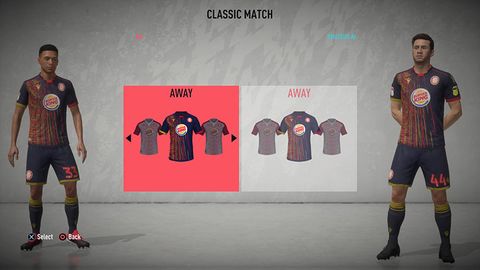 Classic kits fifa 20