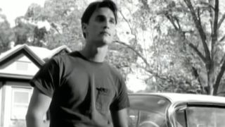 Matthew McConaughey in the video for "Walkaway Joe"