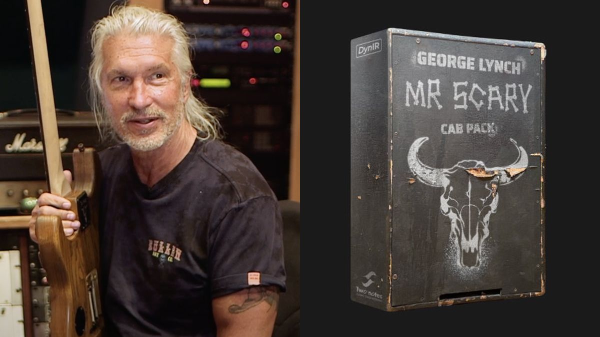 George Lynch (left) has teamed up with Two Notes Audio Engineering for a new cab sim collection