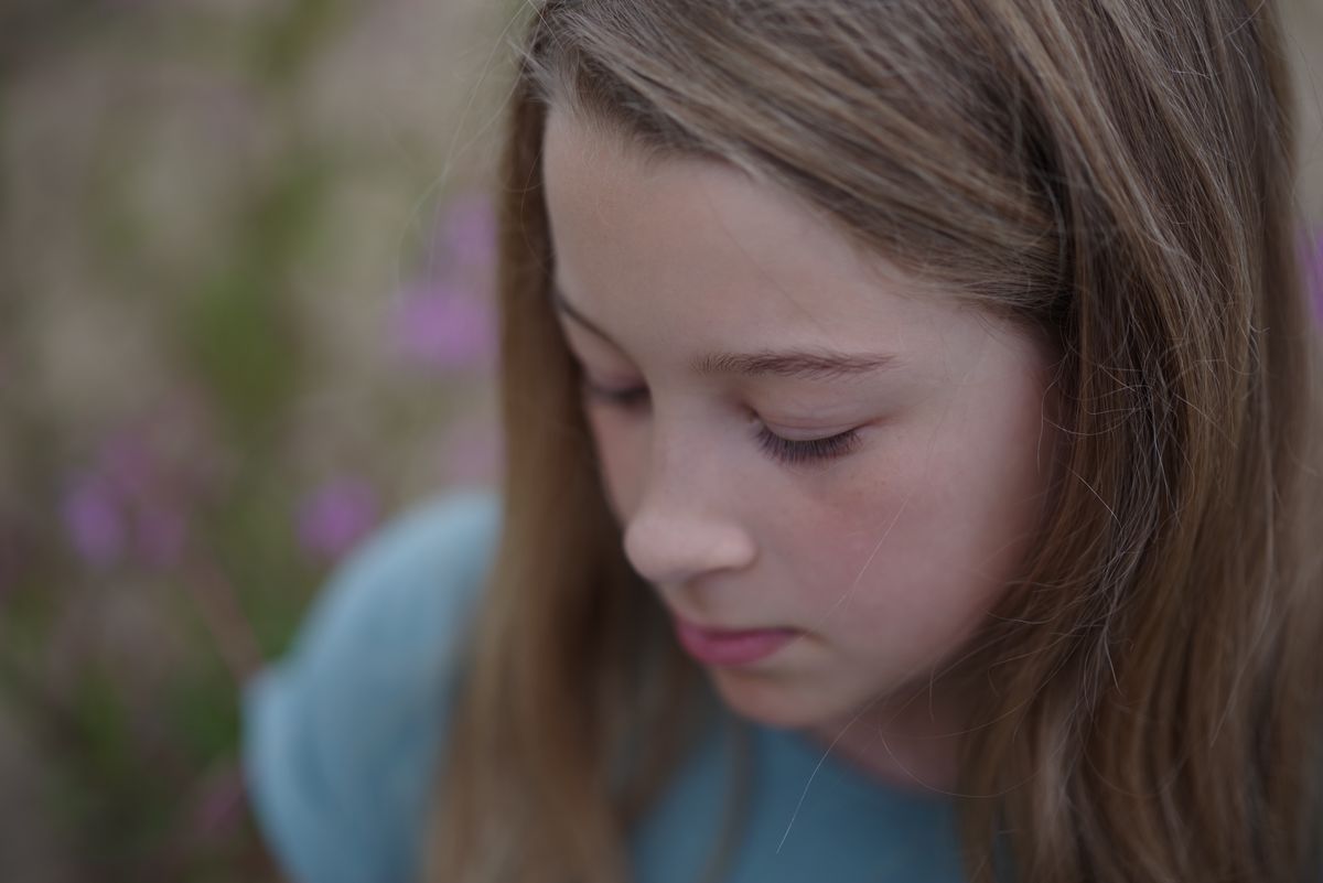 A portrait taken with the Pentax 85mm f/1.4 lens