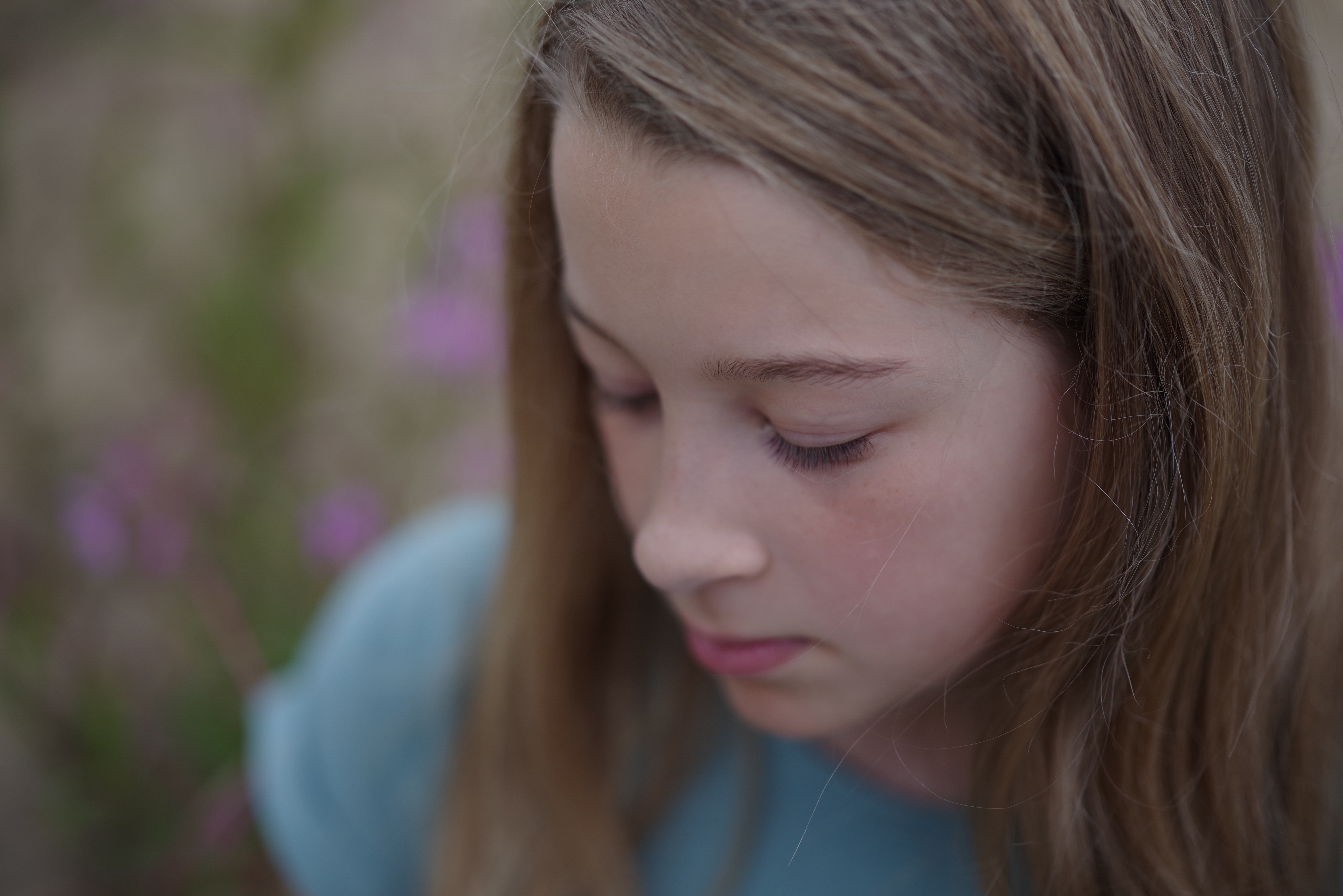 A portrait taken with the Pentax 85mm f/1.4 lens