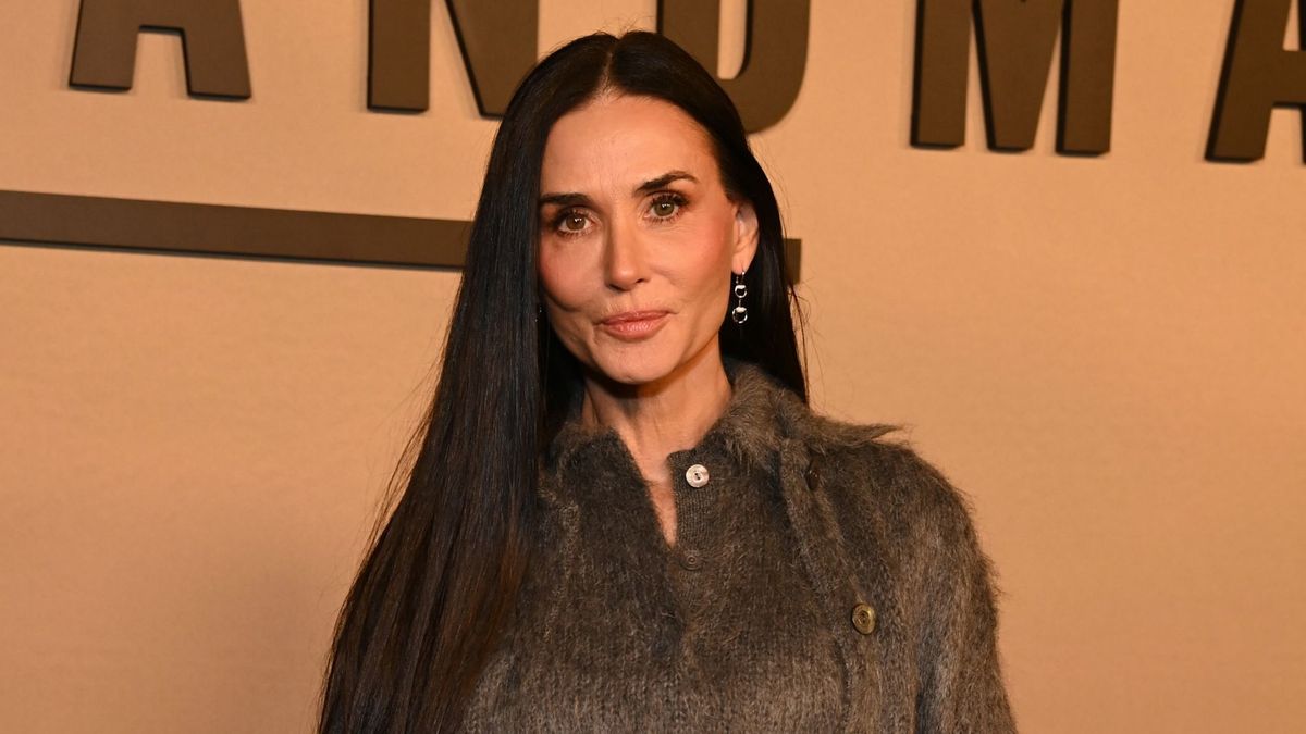 The Secret's Out: Demi Moore Wore the Only Color Trend That Makes Gray Look Exciting