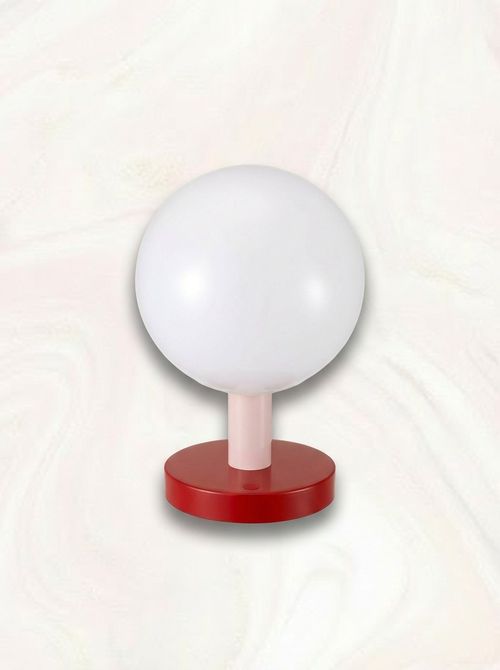 Solvinden LED Globe Lamp - Pink/Red
