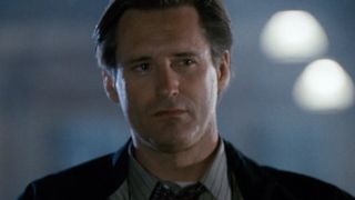 Bill Pullman looking serious in Independence Day.