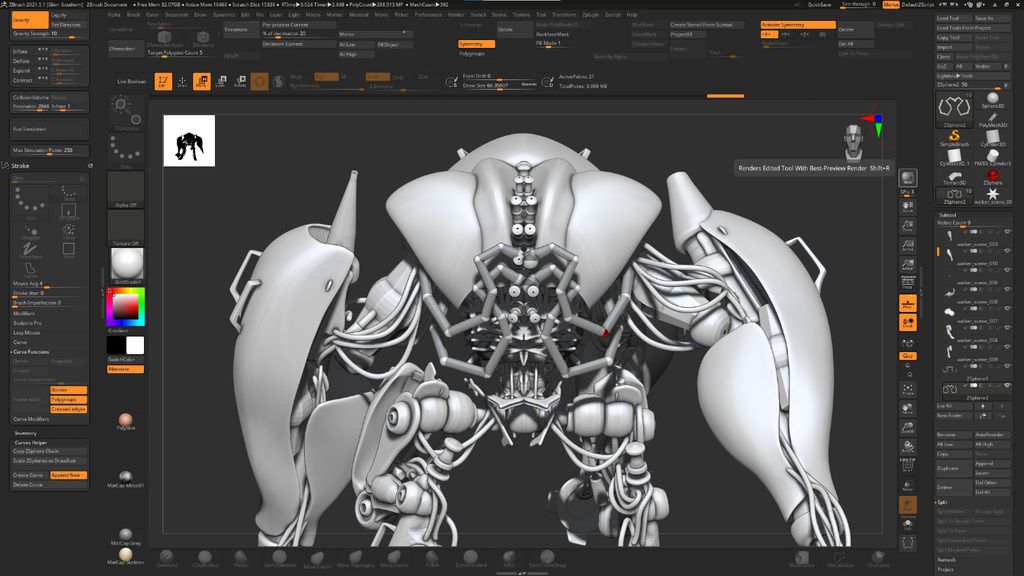 ZBrush 2021 review Creative Bloq