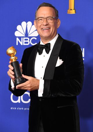 Tom Hanks at the 77th Annual Golden Globe Awards 2020