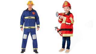 Firefighters family Halloween costume