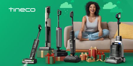 Tineco vacuums on display for Spring Cleaning sales event