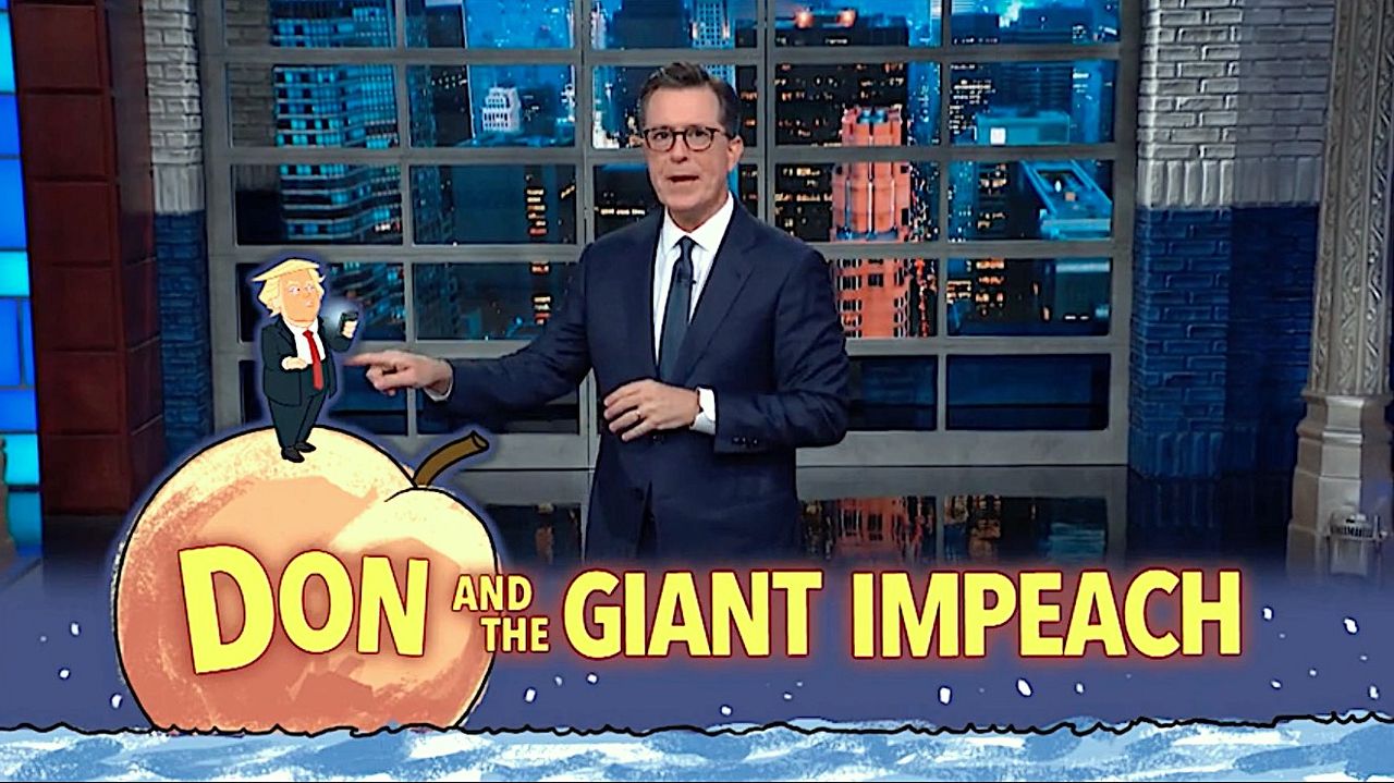 Stephen Colbert on Trump and impeachment