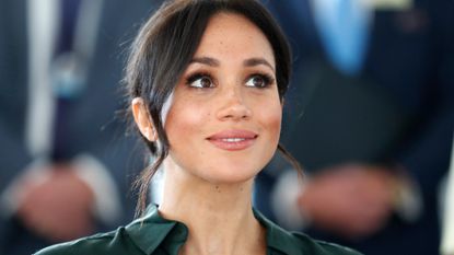 Meghan, Duchess of Sussex arrives for an engagement at University of Chichester Tech Park during an official visit to Sussex on October 3, 2018 in Chichester, England. The Duke and Duchess married on May 19th 2018 in Windsor and were conferred The Duke & Duchess of Sussex by The Queen. 