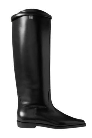 Toteme the Riding Leather Knee Boots